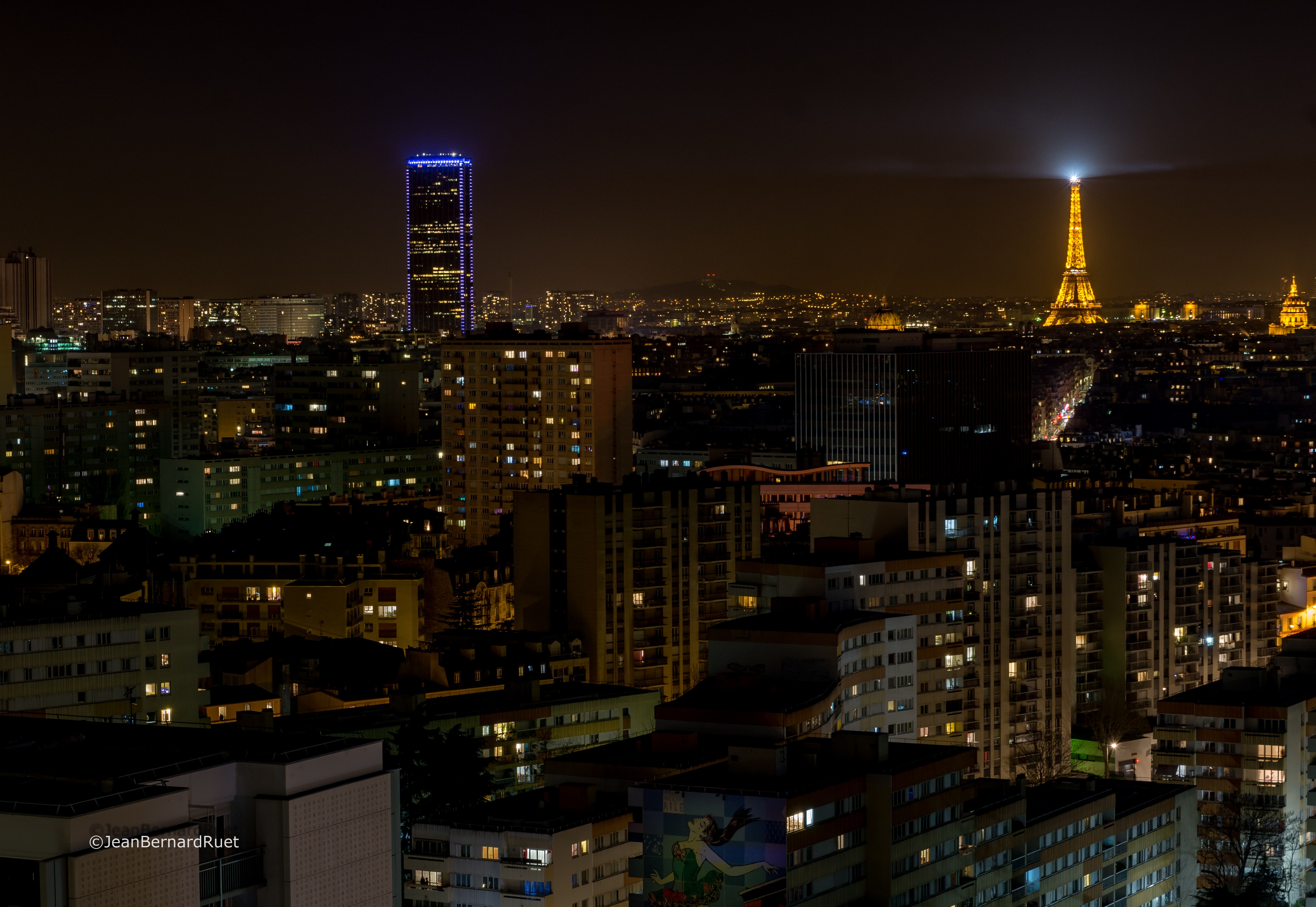 Paris la nuit